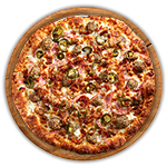 Spicy Meat Feast Pizza 