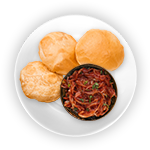 2 Poppadoms & Spiced Onions 